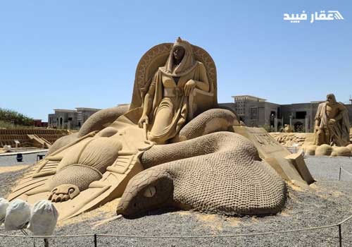 متحف الرمال بالغردقة